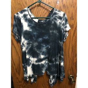 Short sleeve open back